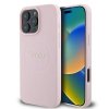 Guess GUHMP15XPGHSMMP iPhone 15 Pro Max 6.7 różowy/pink hardcase Grained Ring MagSafe